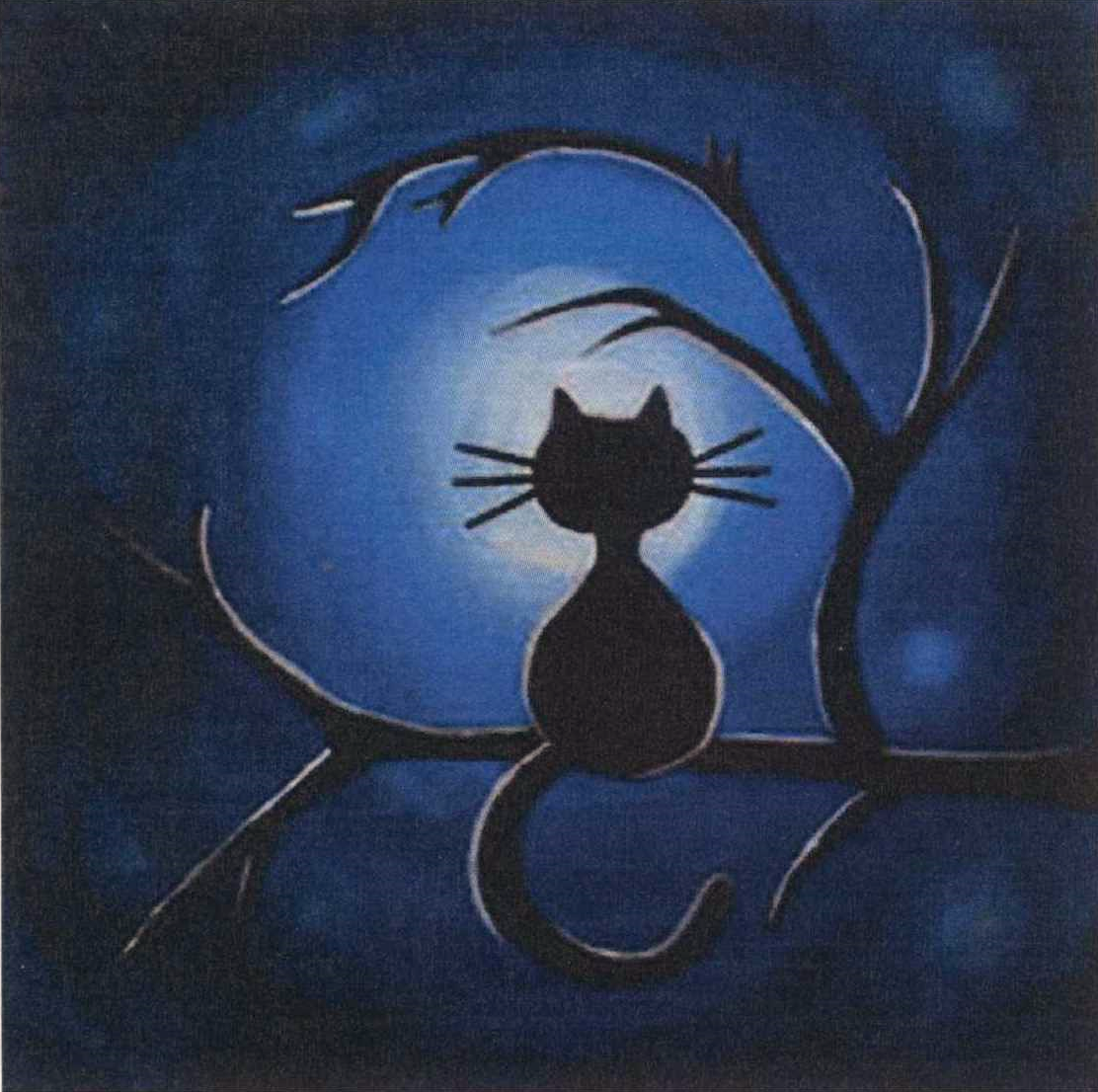Midnight Meow Paint Party Syosset Public Library